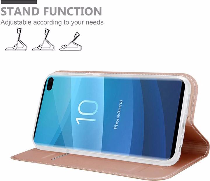 Actual product image Cadorabo Book Classy Style Cover (Samsung Galaxy S10+)
