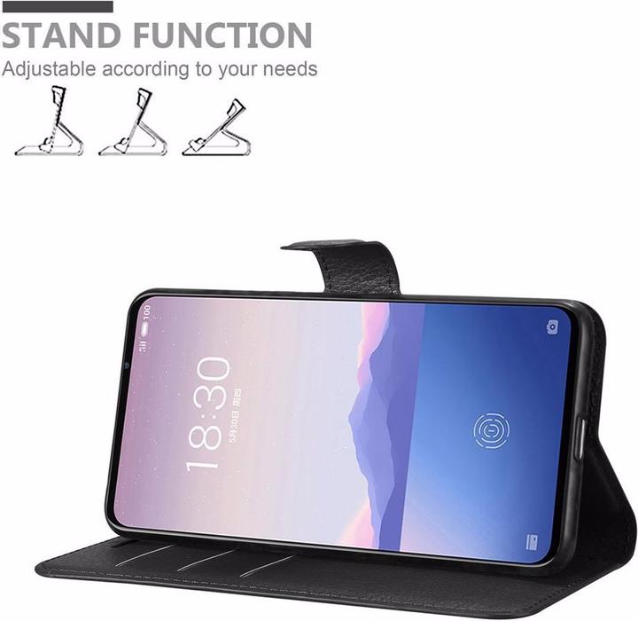 Actual product image Cadorabo Book with stand function cover (Meizu 16Xs)