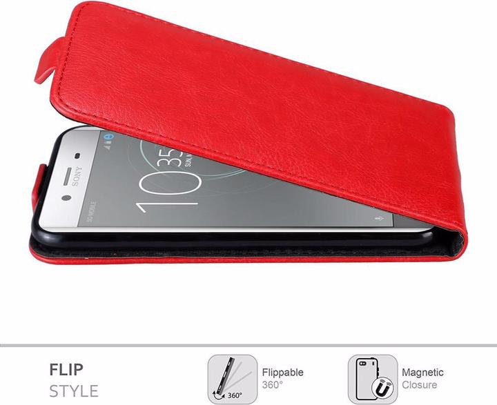 Actual product image Cadorabo Flip like Invisible Cover (Sony Xperia XZ Premium)