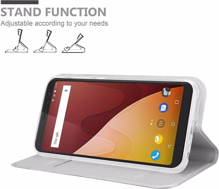 Actual product image Cadorabo Book Classy Style Cover (Wiko View Prime)