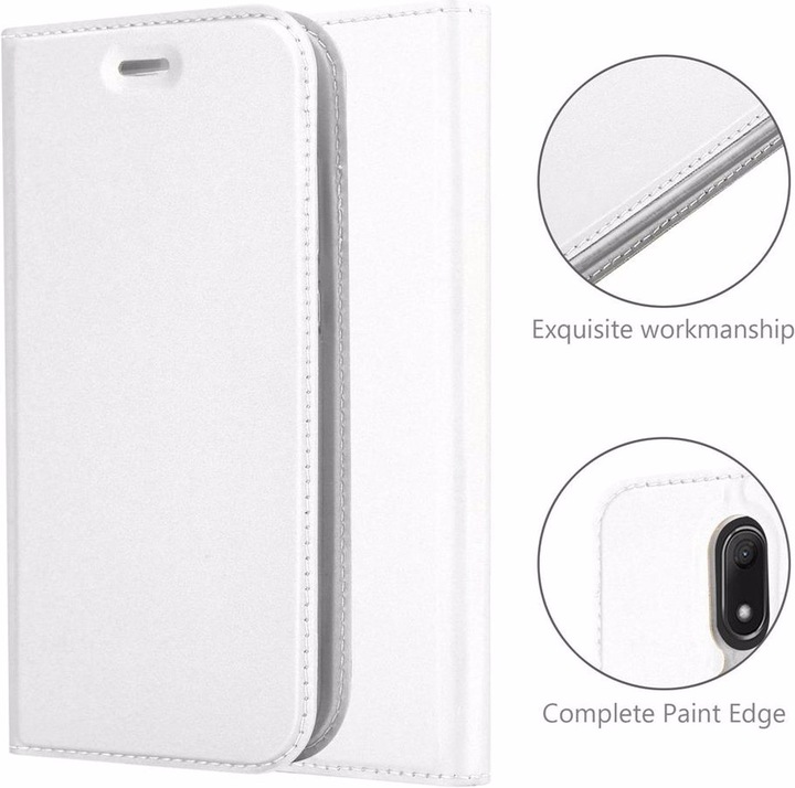 Actual product image Cadorabo Book Classy Style Cover (Wiko View Prime)