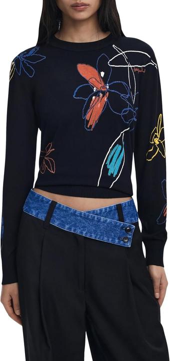 Actual product image Desigual Maglia Donna Nero (XS)