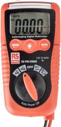 Produktbild RS PRO IDM20 Pocket Multimeter CAT III 1000 V (CAT III 600V)