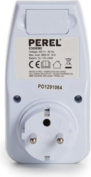 Produktbild Velleman ENERGIEKOSTEN-MESSGERÄT - 230 V - 16 A - STECKER-TYP E (FRANZÖSISCHES SYSTEM)