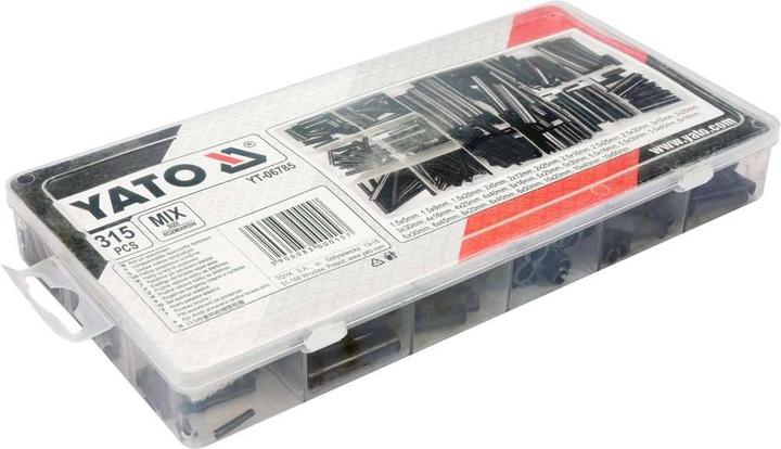 Image du produit Yato Assortiment de goupilles creuses professionnelles 315 pcs.