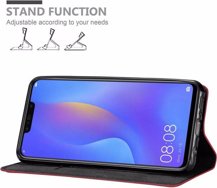 Actual product image Cadorabo Book Invisible Magnet Cover (Samsung Galaxy J4 Prime, Sasmung Galaxy J4 Core)