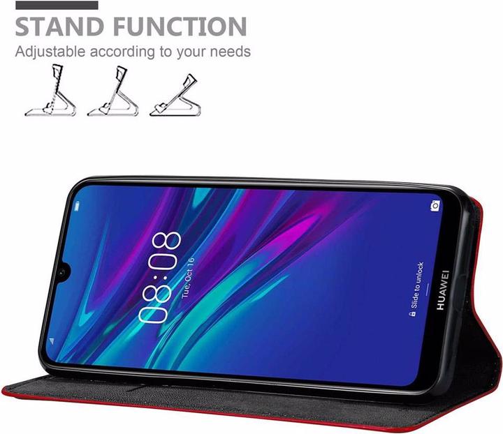 Actual product image Cadorabo Book Invisible Magnet Cover (Huawei Y6 (2019))