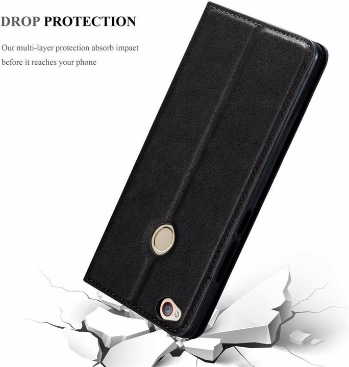 Actual product image Cadorabo Book Invisible Magnet Cover (ZTE Nubia Z11)
