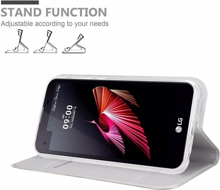 Produktbild Cadorabo Book Classy Style Cover (LG X Screen)