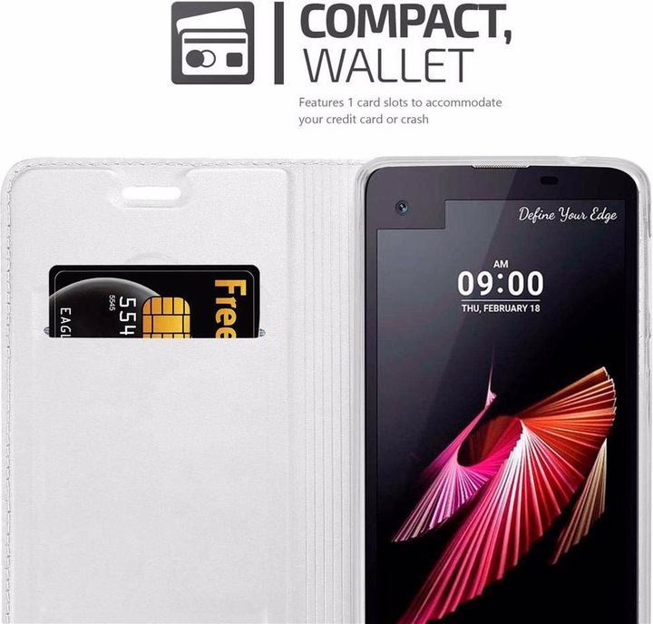 Produktbild Cadorabo Book Classy Style Cover (LG X Screen)