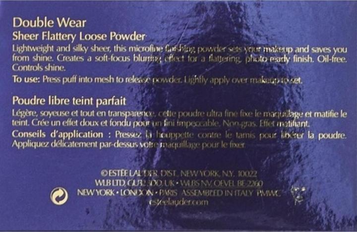 Immagine prodotto Estée Lauder Double Wear - Polvere sciolta Sheer Flattery Deep Matte