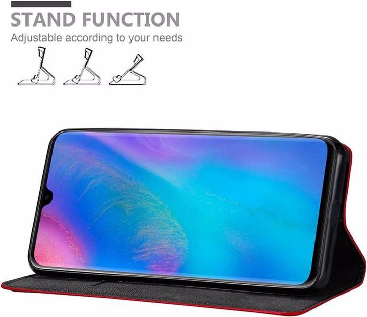 Actual product image Cadorabo Book Invisible Magnet Cover (Huawei P30 Pro)