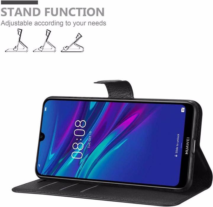Produktbild Cadorabo Book mit Standfunktion Cover (Huawei Y6 (2019))