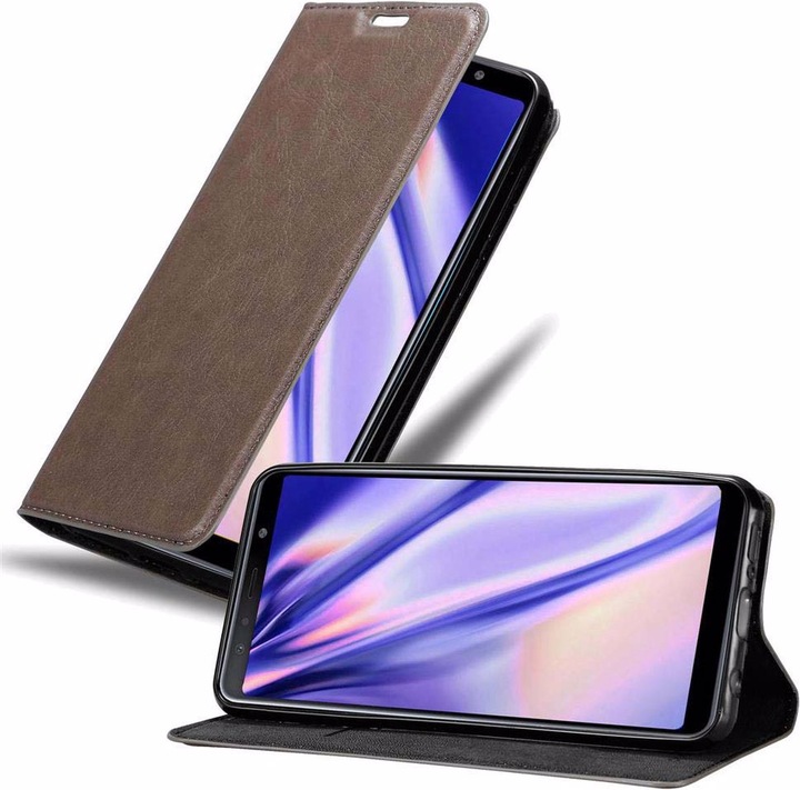 Actual product image Cadorabo Book Invisible Magnet Cover (Samsung Galaxy A7 (2018))