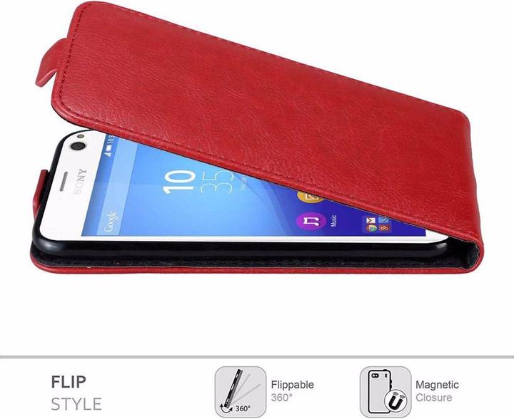 Actual product image Cadorabo Flip like Invisible Cover (Sony Xperia C4)
