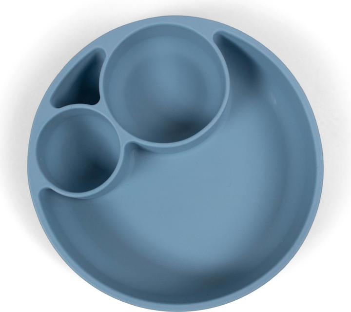 Produktbild Filibabba Esslernteller aus Silikon - Powder Blue