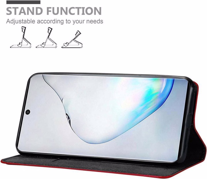 Actual product image Cadorabo Book Invisible Magnet Cover (Samsung Galaxy Note 10)