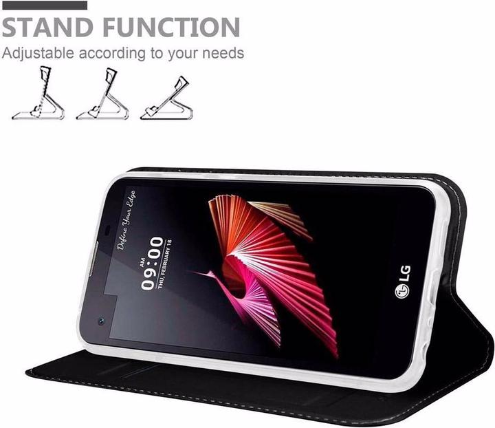 Actual product image Cadorabo Book Classy Style Cover (LG X Screen)
