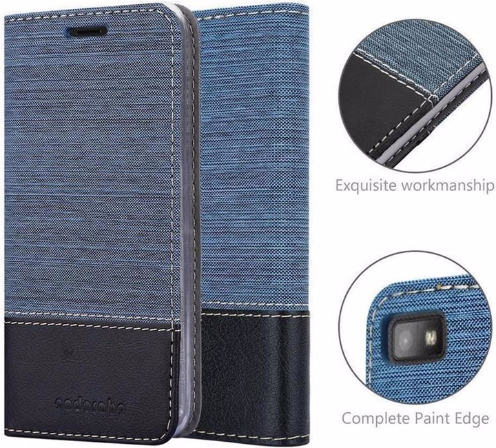 Image du produit Cadorabo Couverture look jeans Book (Mûre Z10)