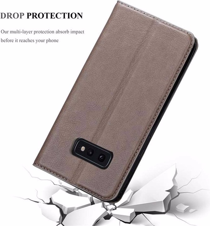 Actual product image Cadorabo Book Invisible Magnet Cover (Samsung Galaxy S10e)