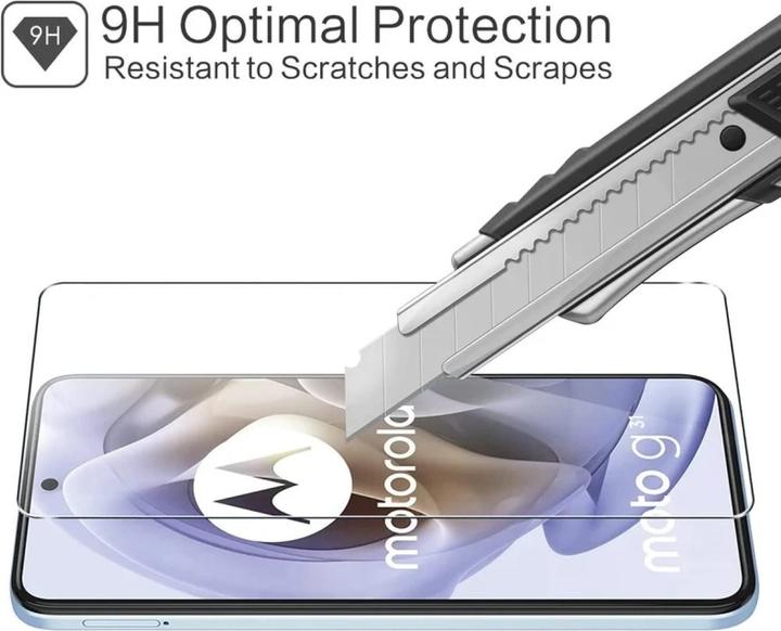 Produktbild Screenguard Motorola Moto G31 Panzerglas Schutzfolie Case Friendly Design (1 Stk., Motorola Moto G31)