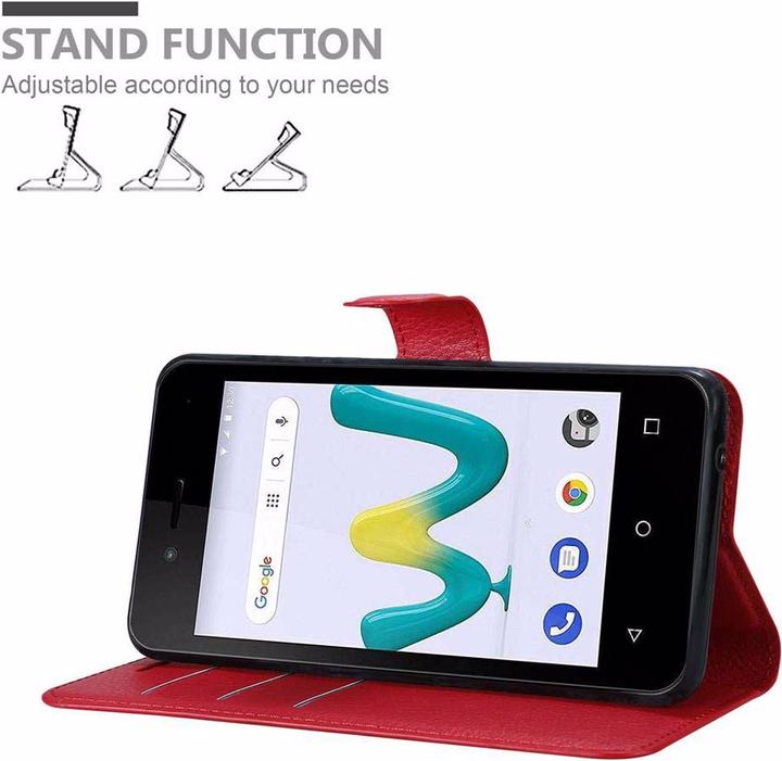 Image du produit Cadorabo Book avec fonction stand Cover (Wiko Sunny 3 Mini)
