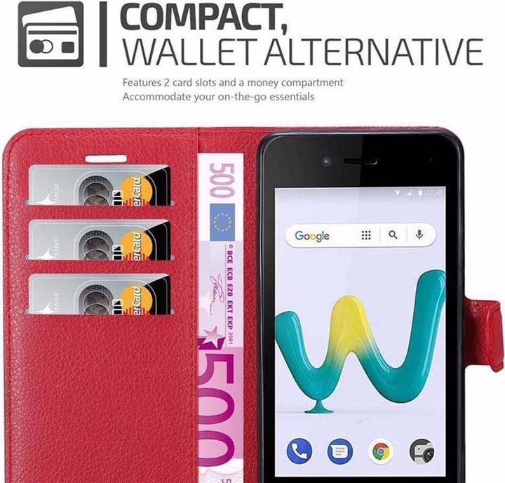 Image du produit Cadorabo Book avec fonction stand Cover (Wiko Sunny 3 Mini)