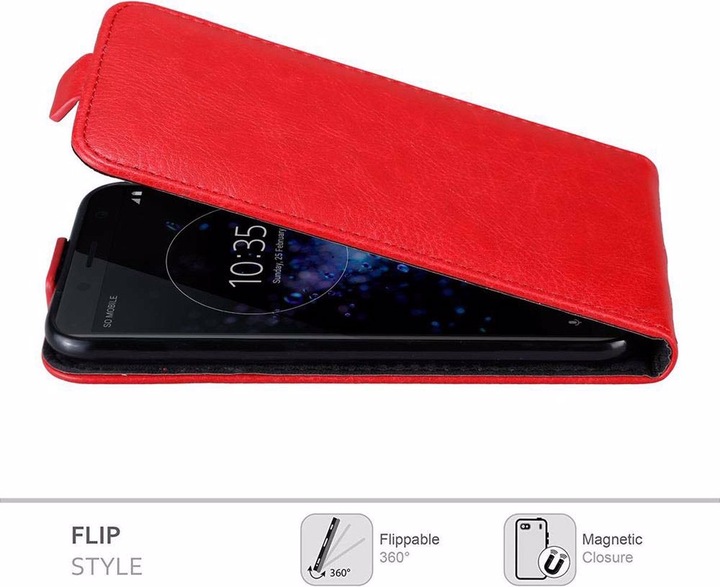Produktbild Cadorabo Flip wie Invisible Cover (Sony Xperia XZ2 Compact)