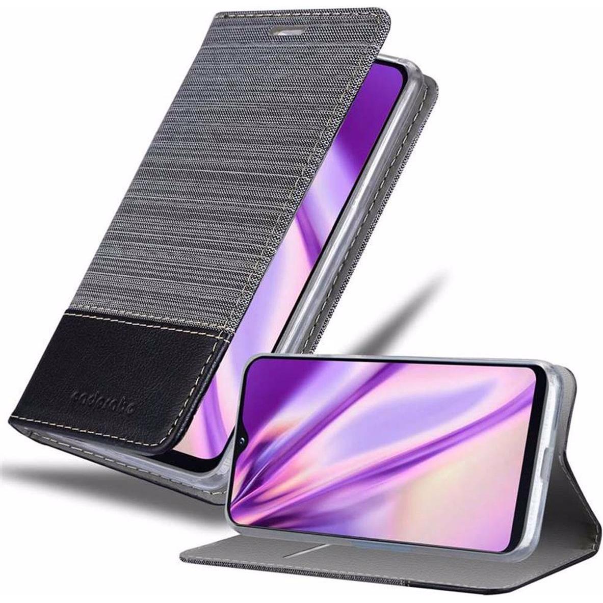 Thumbnail - Cadorabo Book Jeans Optik Cover (Samsung Galaxy A10e), Smartphone Hülle, Grau
