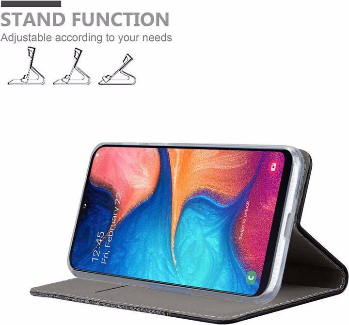 Actual product image Cadorabo Book Jeans Optics Cover (Samsung Galaxy A10e)