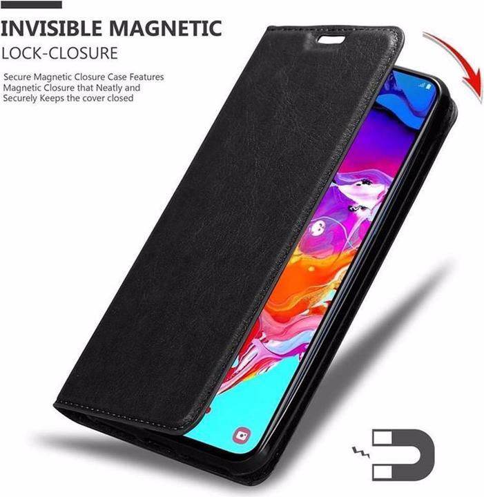 Image du produit Cadorabo Book Couverture magnétique invisible (Samsung Galaxy A70)
