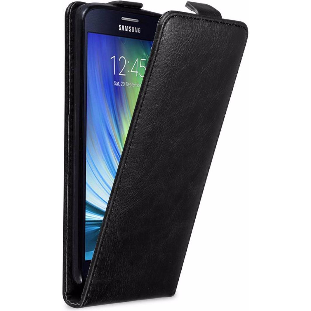 Thumbnail - Cadorabo Flip wie Invisible Cover (Samsung Galaxy A8 (2018)), Smartphone Hülle, Schwarz
