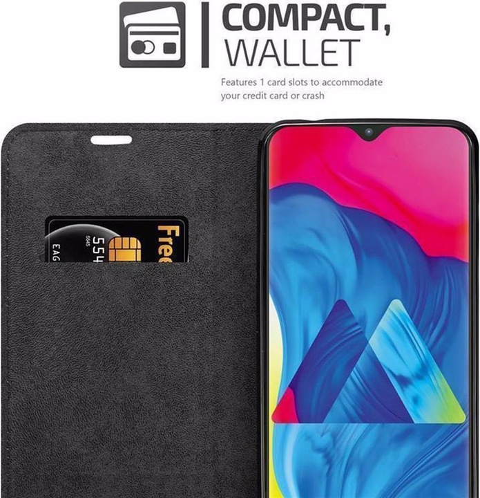 Actual product image Cadorabo Book Invisible Magnet Cover (Samsung Galaxy A10, Samsung Galaxy M10)