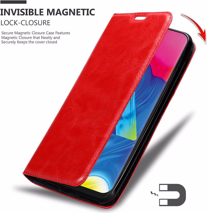 Actual product image Cadorabo Book Invisible Magnet Cover (Samsung Galaxy A10, Samsung Galaxy M10)
