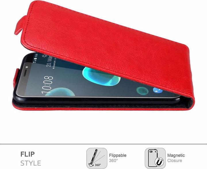 Actual product image Cadorabo Flip like Invisible Cover (HTC Desire 12+)