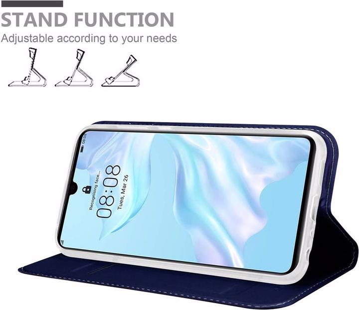 Actual product image Cadorabo Book Classy Style Cover (Huawei P30)