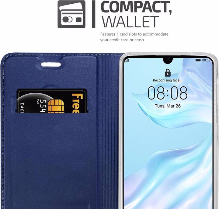 Actual product image Cadorabo Book Classy Style Cover (Huawei P30)