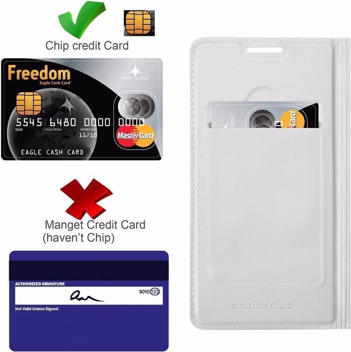 Actual product image Cadorabo Book Classy Style Cover (Huawei P30 Pro)