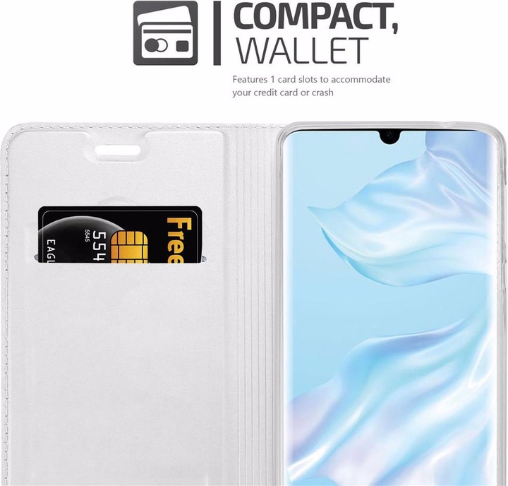 Actual product image Cadorabo Book Classy Style Cover (Huawei P30 Pro)