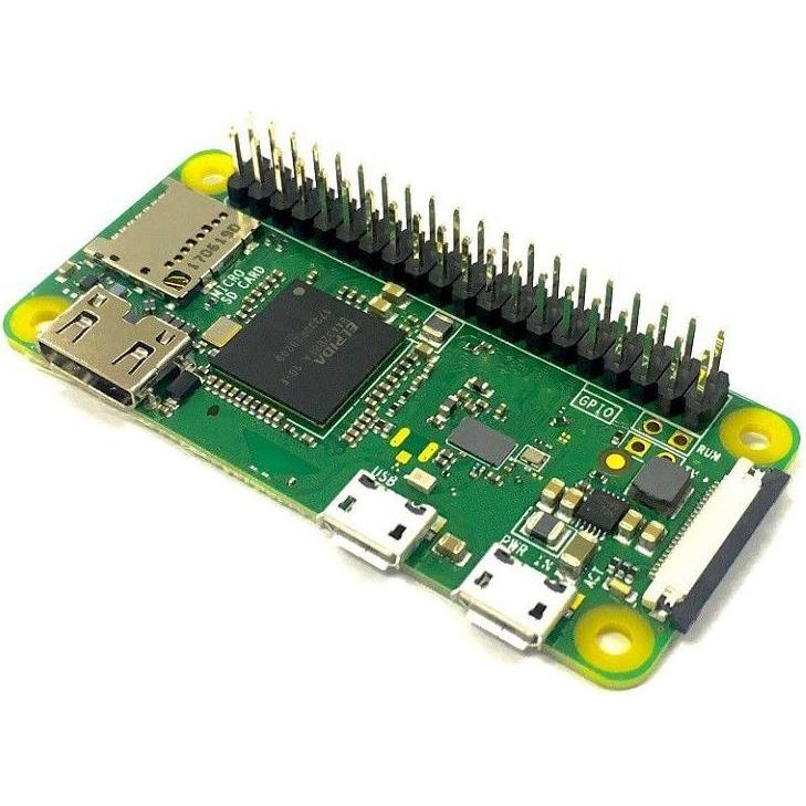 Raspberry Pi Pi Zero WH 512 MB 1 x 1.0 GHz, Scheda + Kit di sviluppo