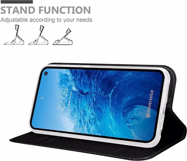 Actual product image Cadorabo Book Classy Style Cover (Samsung Galaxy S10e)