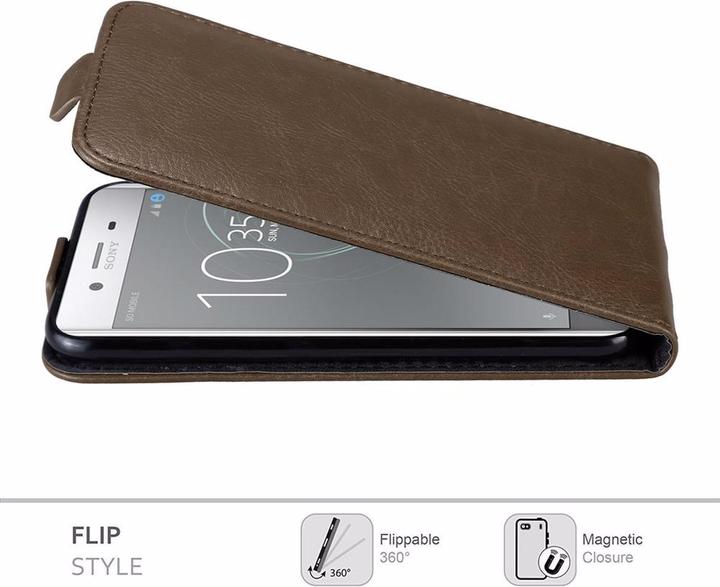 Actual product image Cadorabo Flip like Invisible Cover (Sony Xperia XZ Premium)