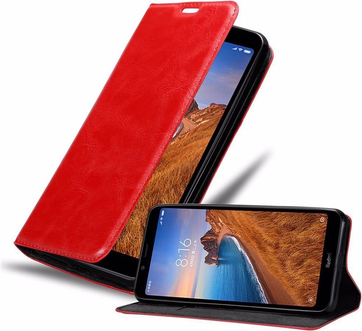 Actual product image Cadorabo Book Invisible Magnet Cover (Xiaomi Redmi 7A)