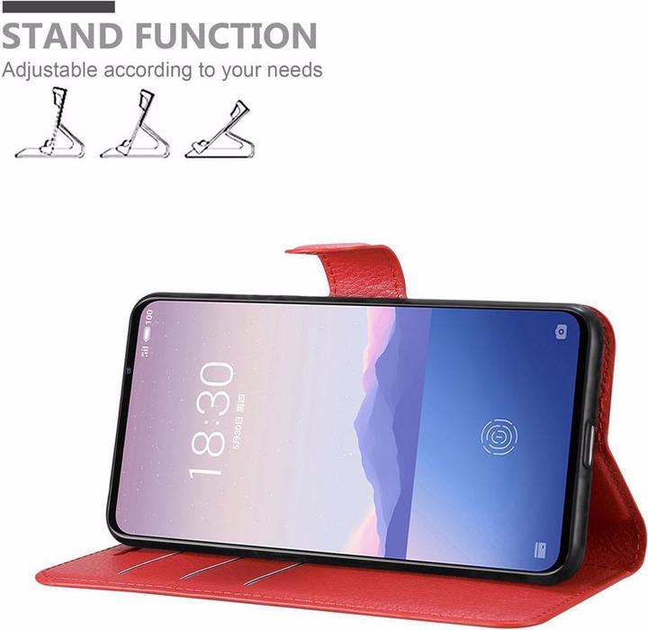 Image du produit Cadorabo Book avec fonction stand Cover (Meizu 16Xs)