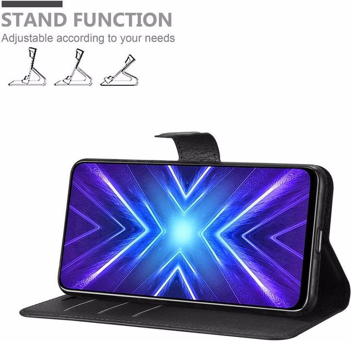 Actual product image Cadorabo Book with stand function cover (Honor 9X)