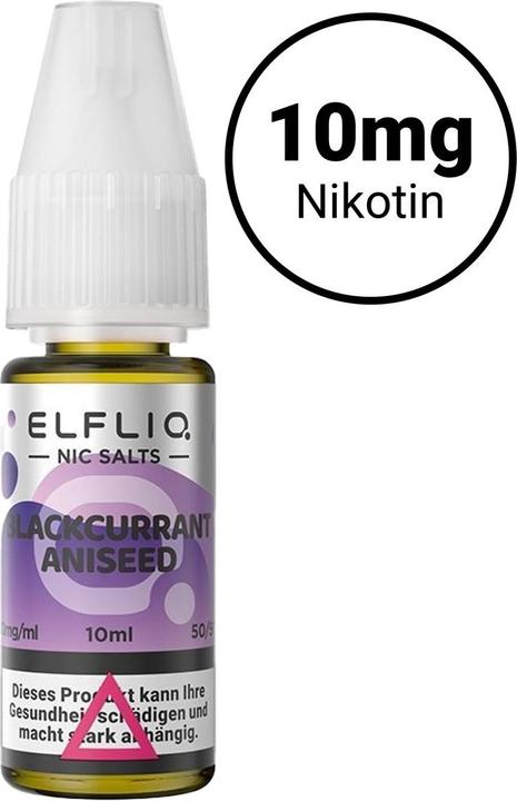 Produktbild Elfbar ELFLIQ, Blackcurrant Aniseed 10mg