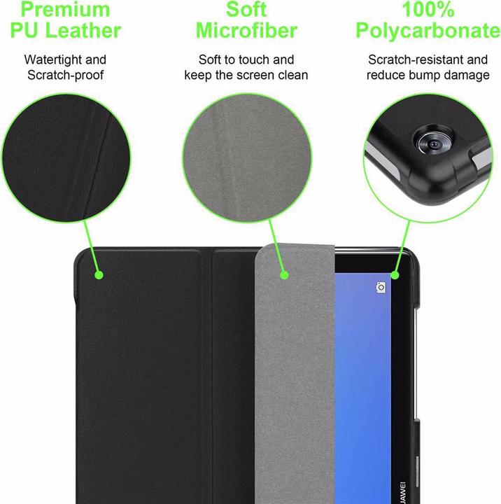 Actual product image Cadorabo Tablet Book Cover (MediaPad M5 Lite 10.1)