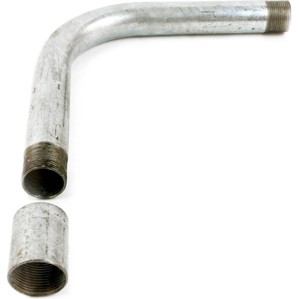 Dietzel, Kabelschutz + Kabelführung, Stahl-Gewindebogen Ř25mm f/vz Muffe hfr 21052
