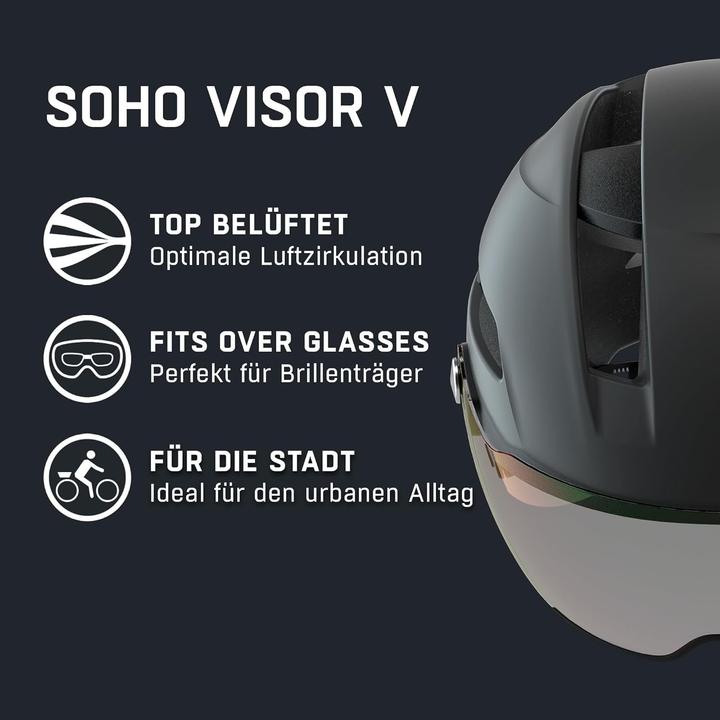 Actual product image ALPINA SPORTS Soho Visor V (55 - 59 cm)