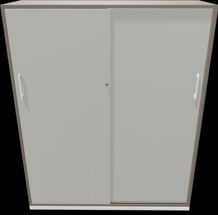 Actual product image Narbutas Choice sliding door cabinet (120 x 40 x 146.5 cm)